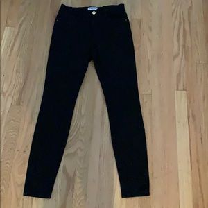Frame Le High Black Skinny Jeans